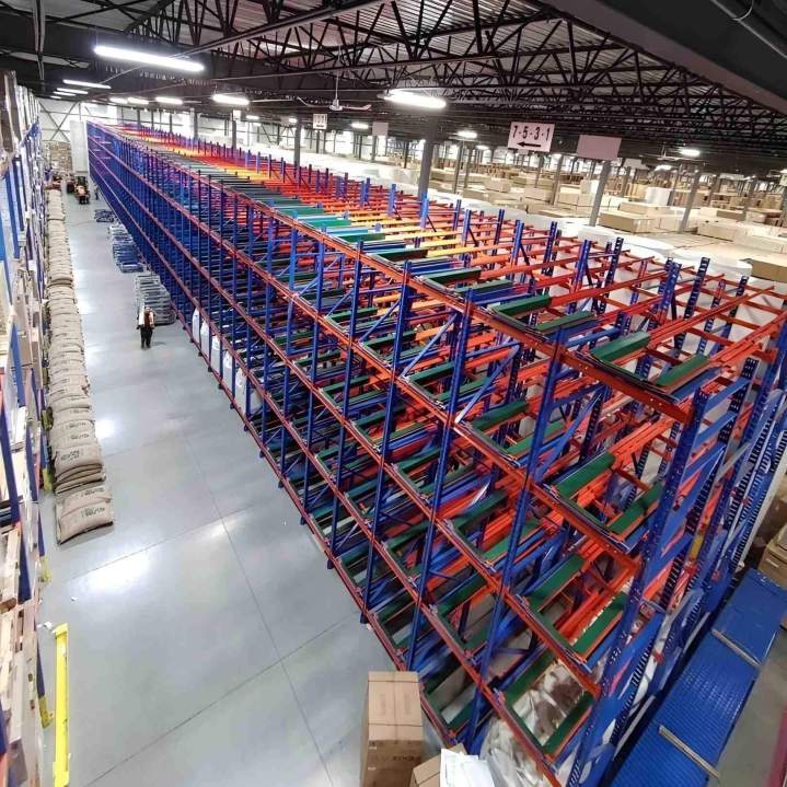 Gravity push back system Laval